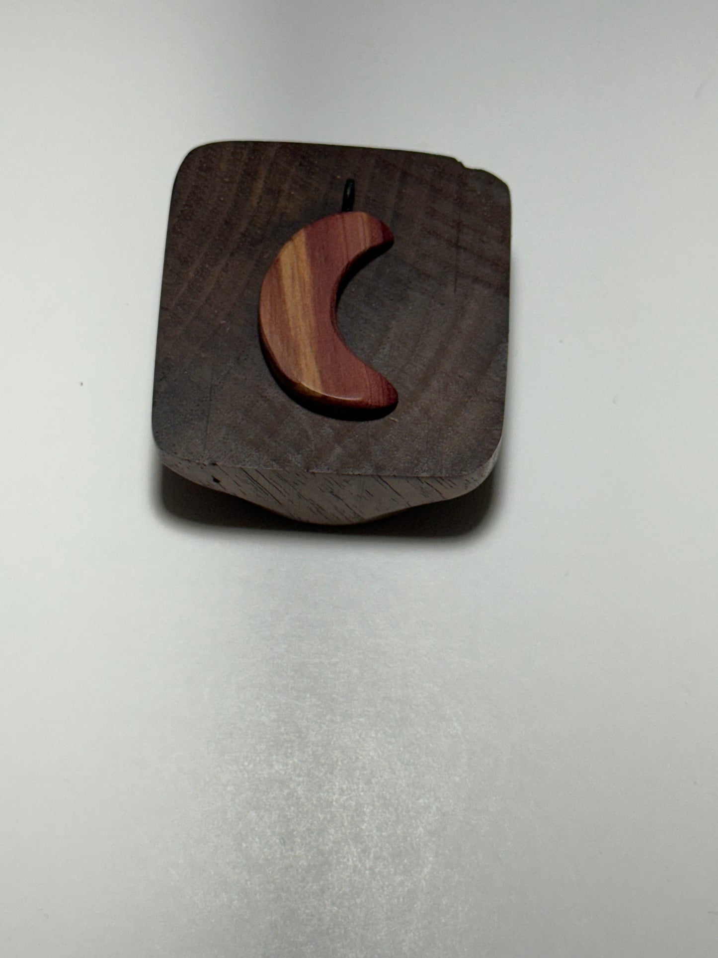 Aromatic Cedar Moon Charm