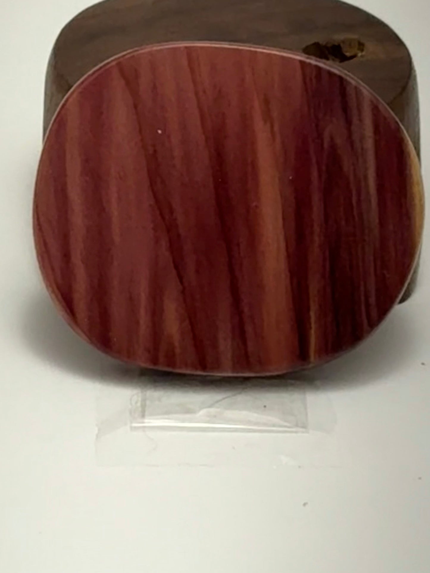 Aromatic Cedar Wood Palm Stone/Fidget Wood -Dragon 131