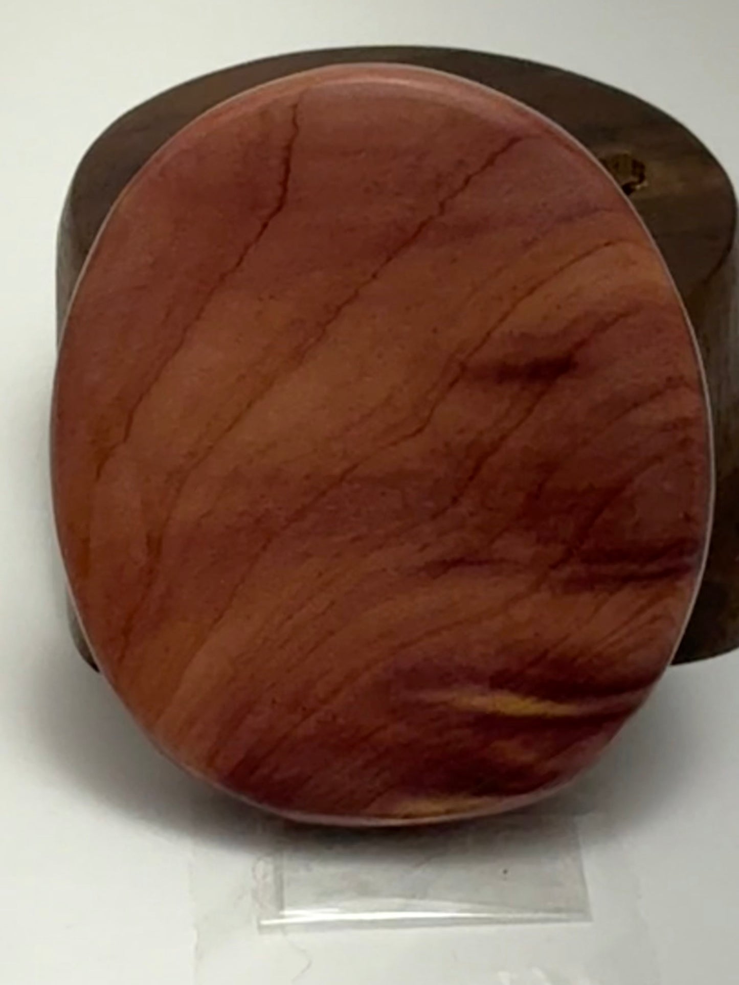 Aromatic Cedar Wood Palm Stone/Fidget Wood -Fairy 1-137