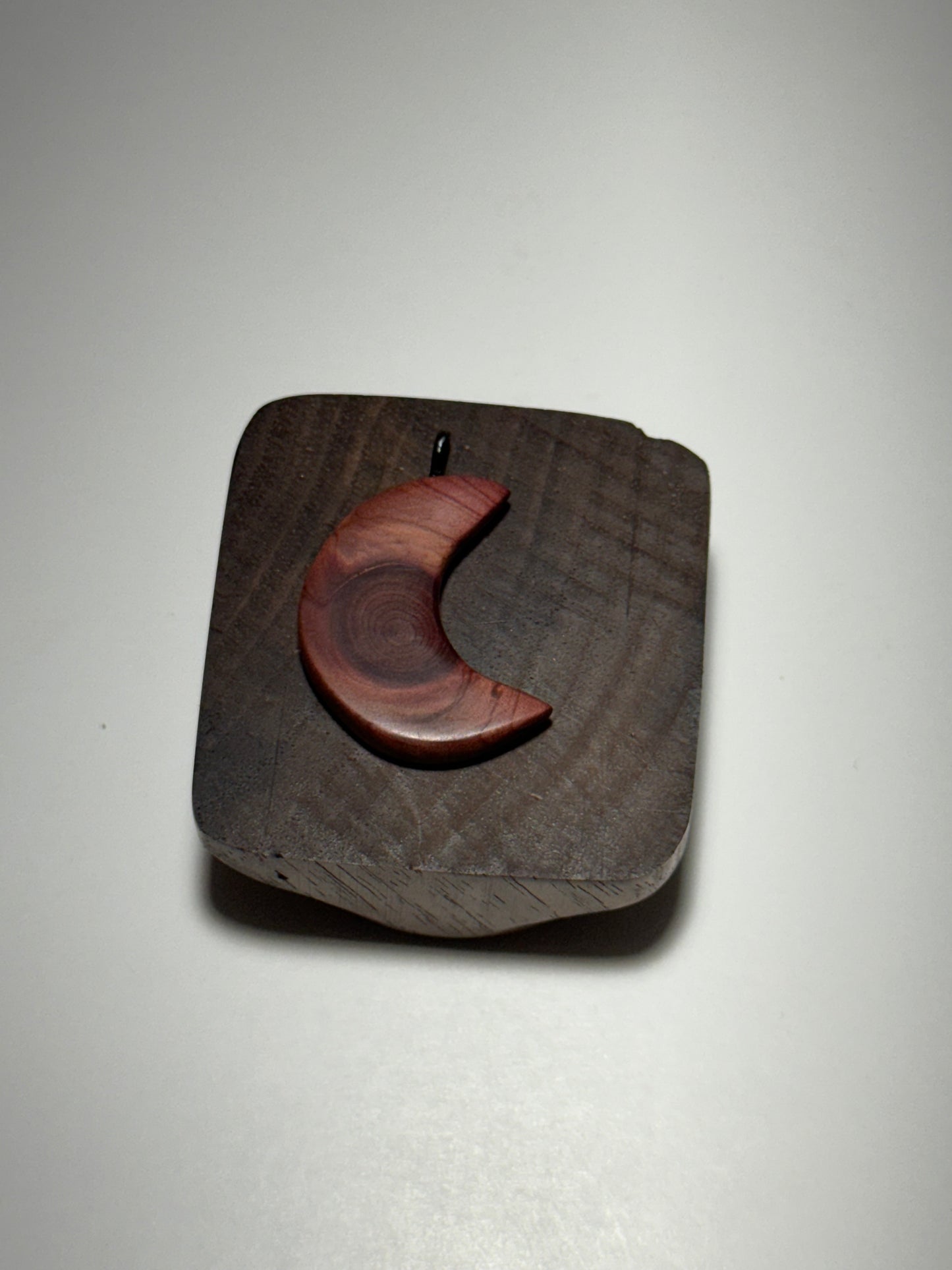 Aromatic Cedar Knotty Moon Charm