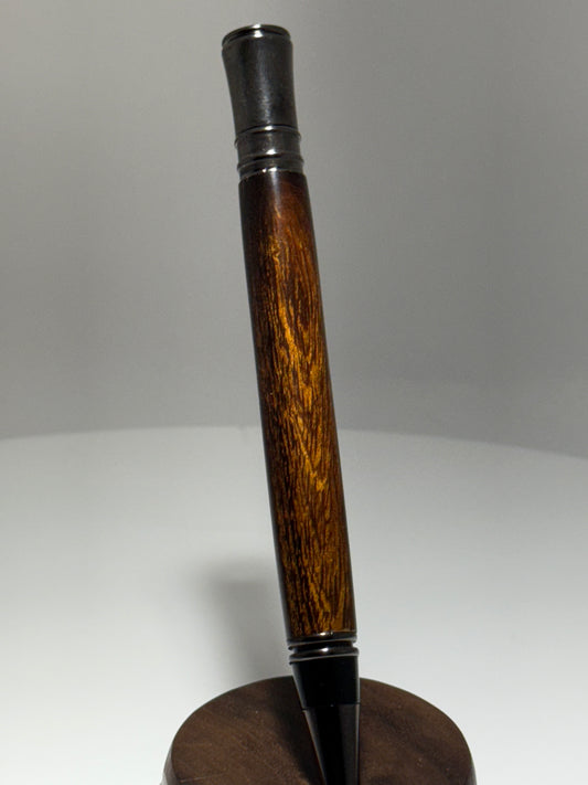 Ironwood Executive style twist pen w/Gunstock trim