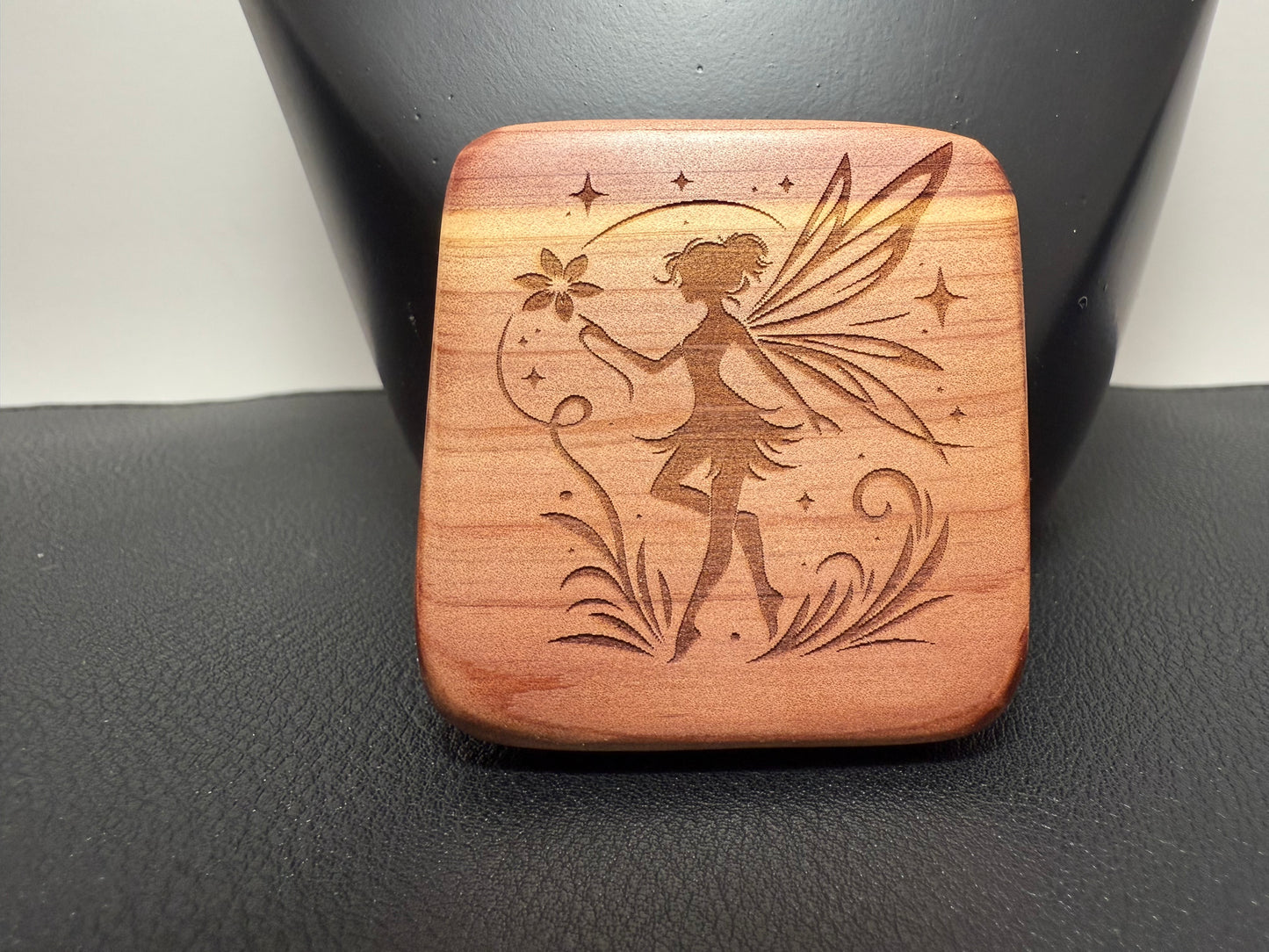 Aromatic Cedar Fidget Wood Fairy 1-36 square