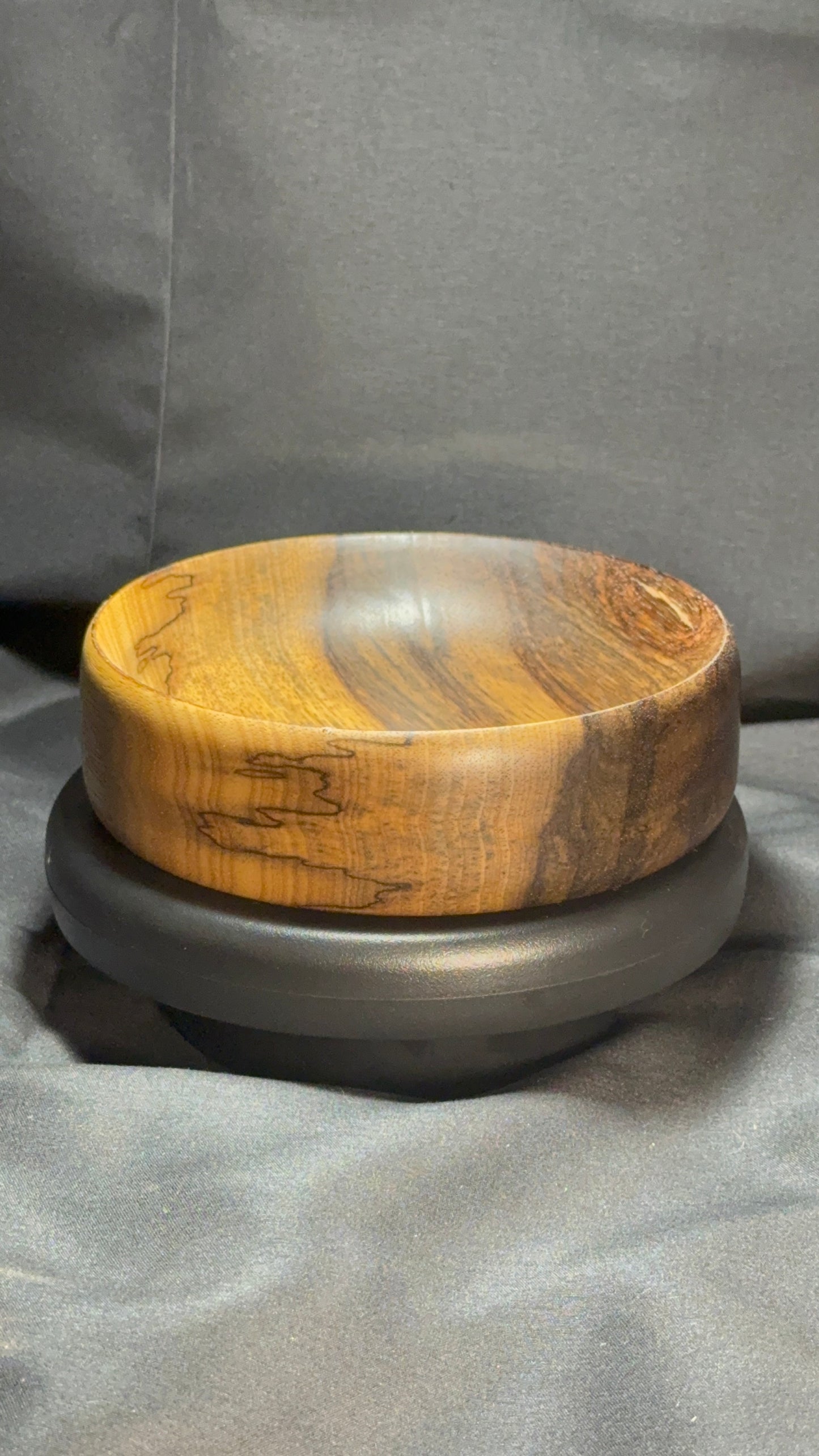 6” Black Limba bowl