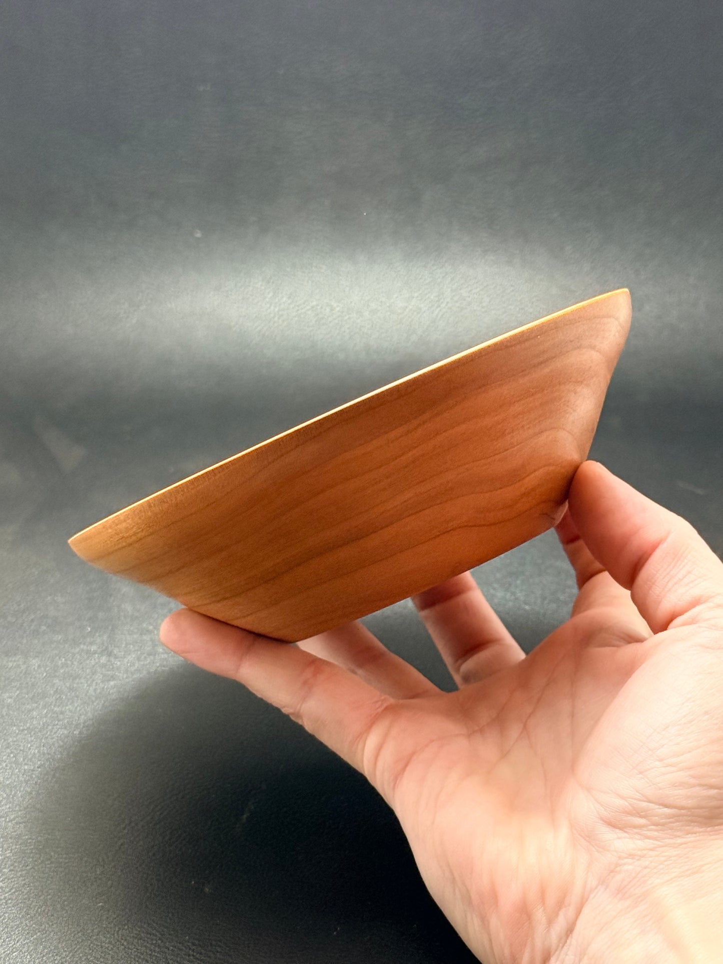 Cherry 6 inch wood bowl