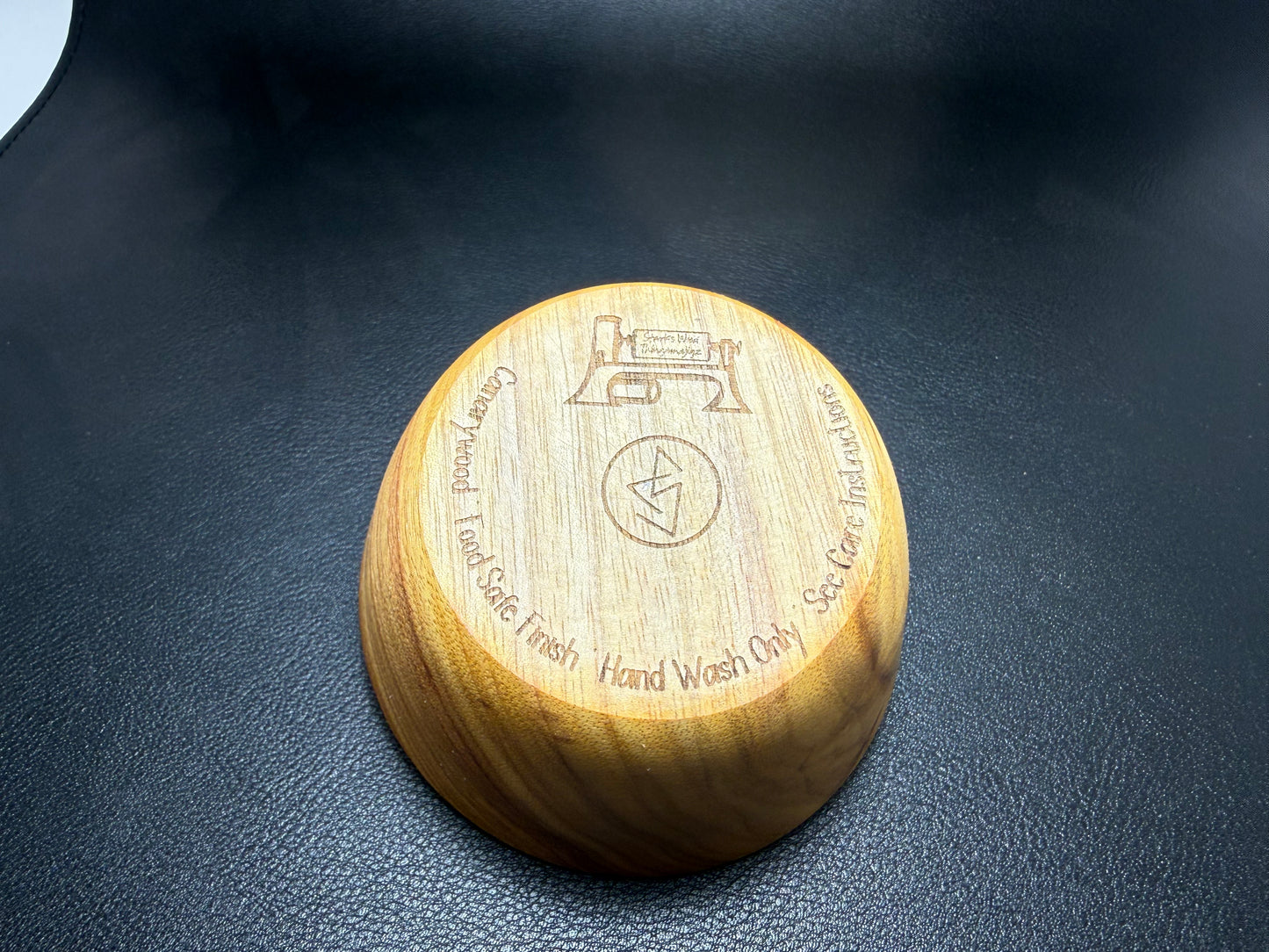 Canarywood 4 inch wood bowl