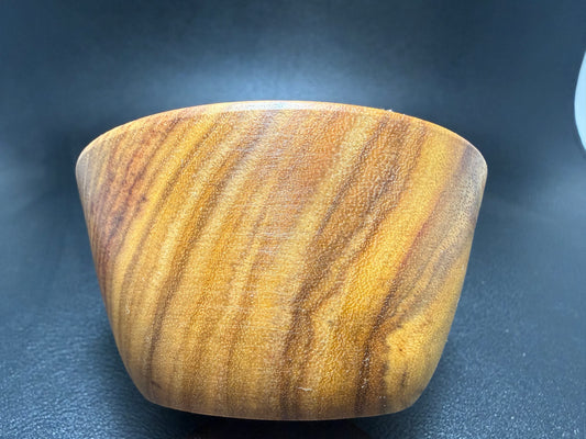 Canarywood 4 inch wood bowl