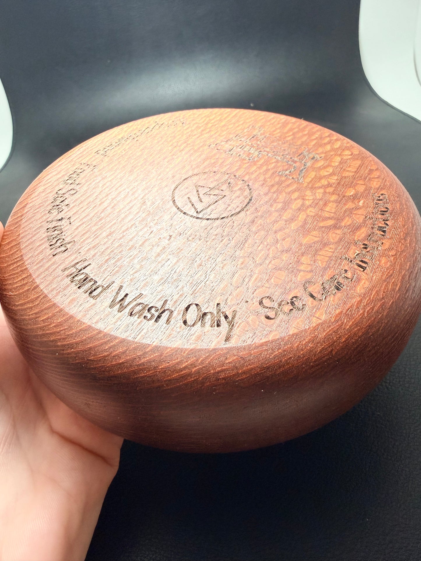 6inch Leopardwood Bowl