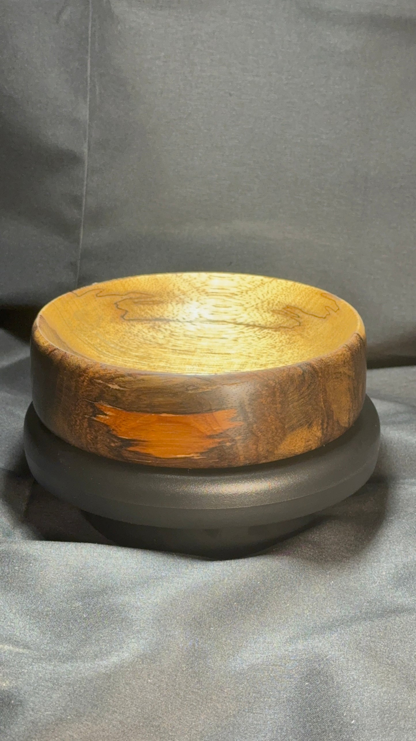 6” Black Limba bowl