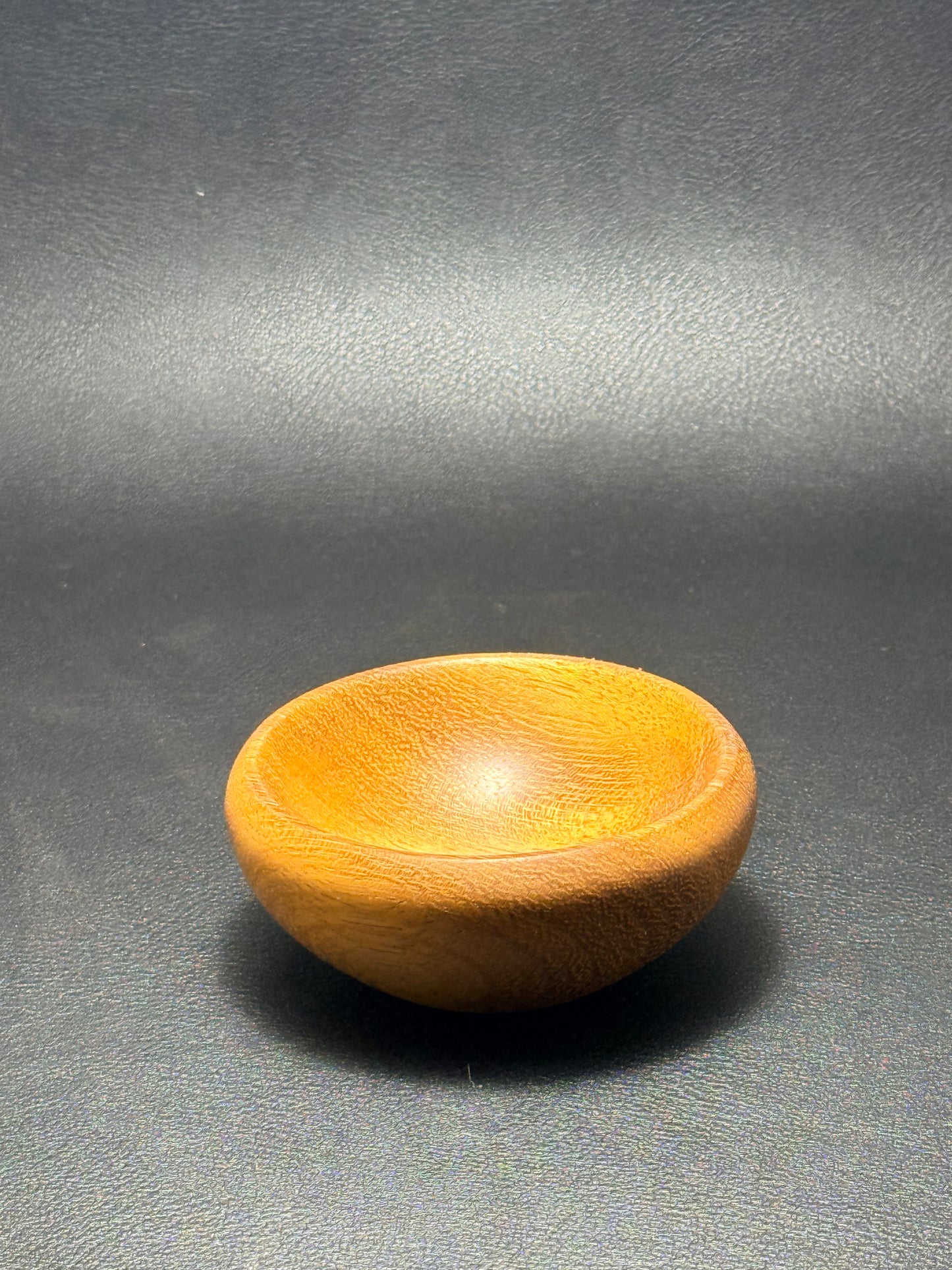 Teak 3 inch wood bowl