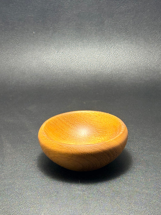 Teak 3 inch wood bowl