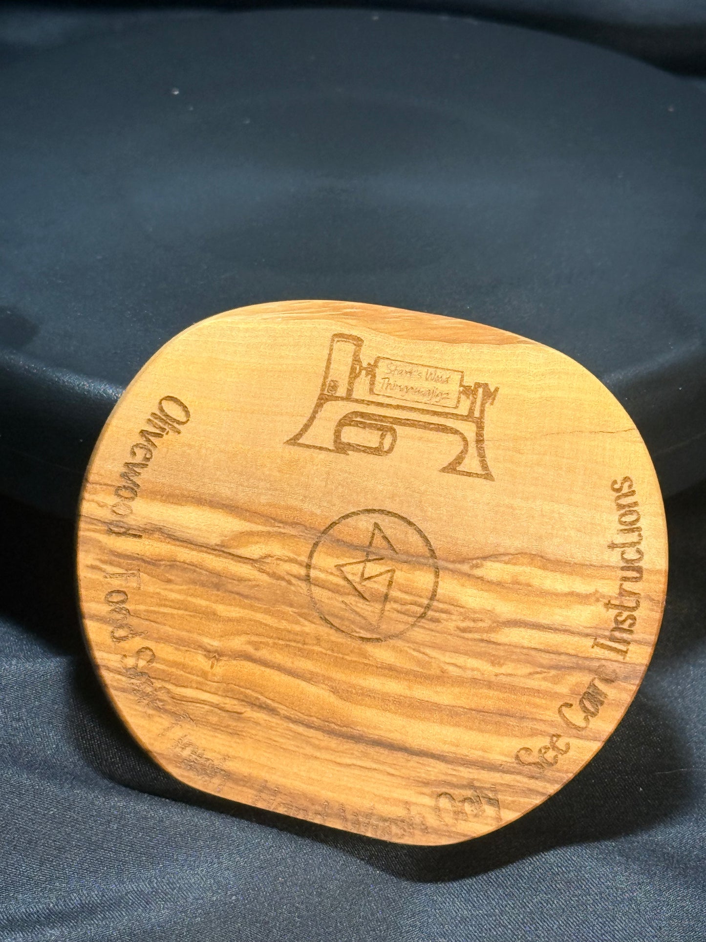 3” Olivewood tray