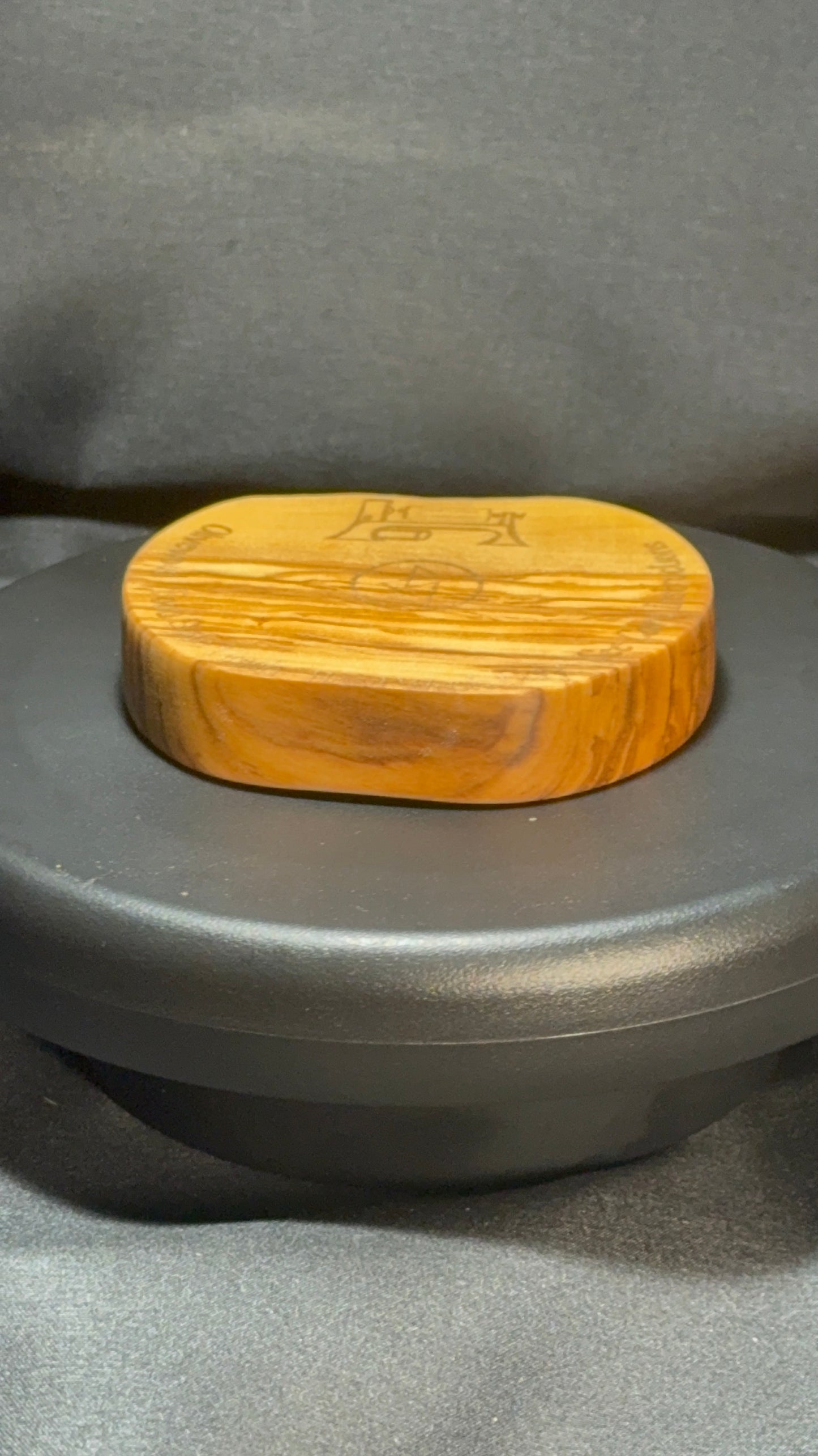 3” Olivewood tray