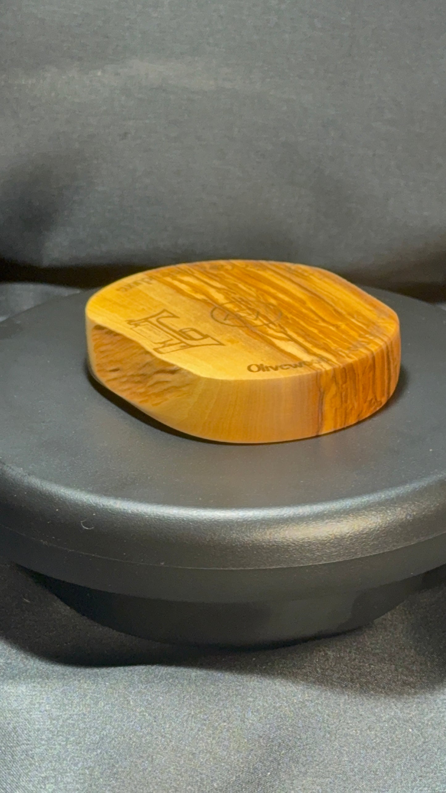 3” Olivewood tray