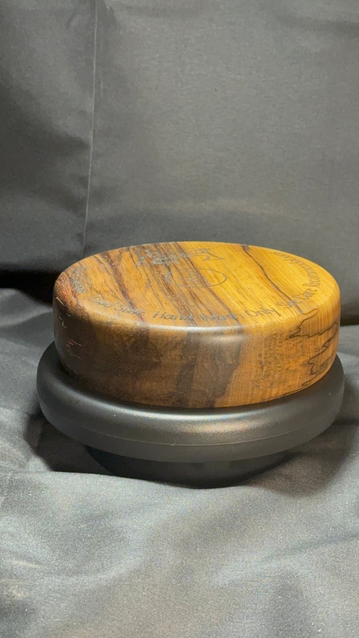 6” Black Limba bowl