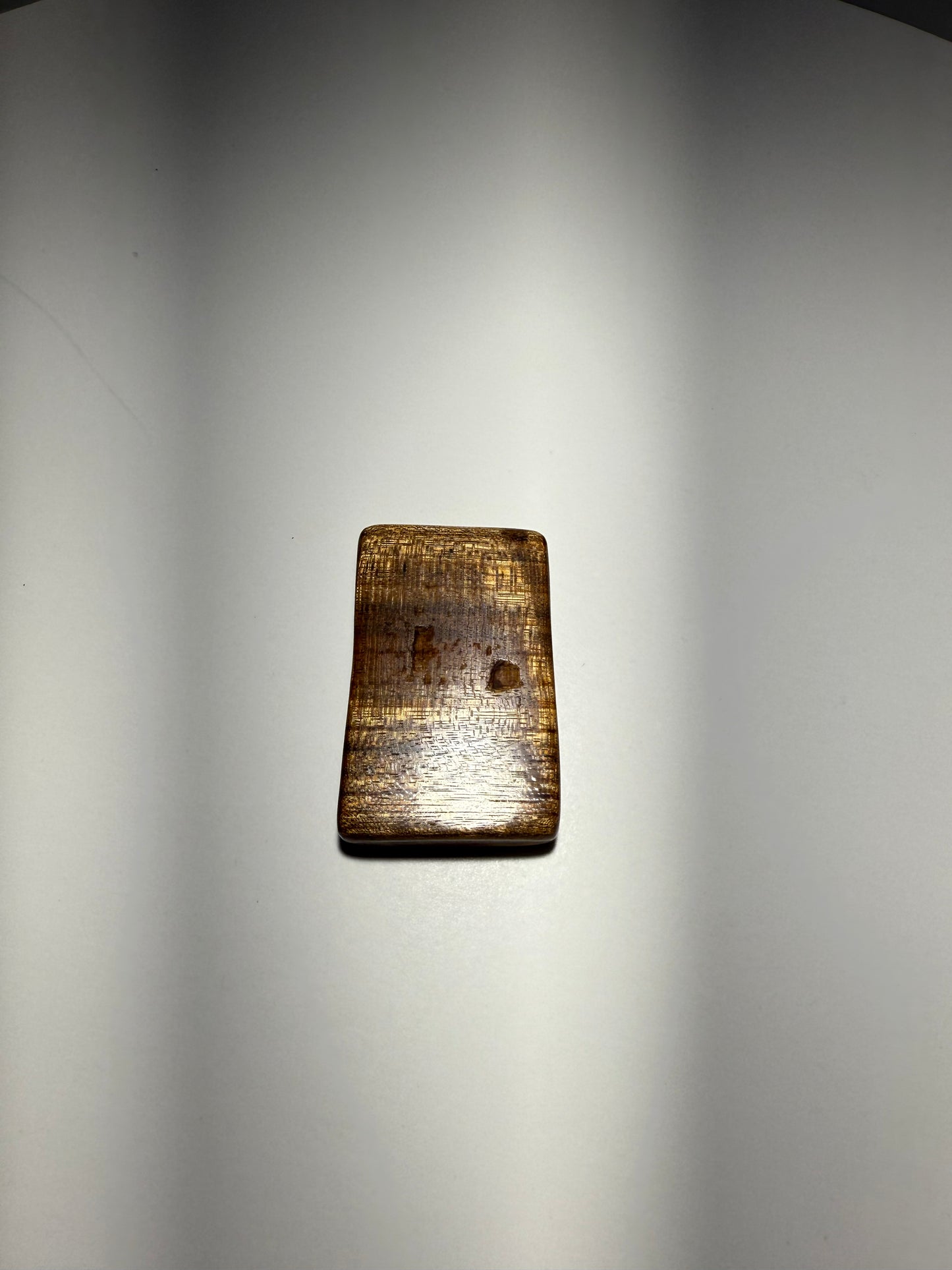 Curly Shedua Wood Palm Stone/Fidget Wood -Mystical Mushroom #68