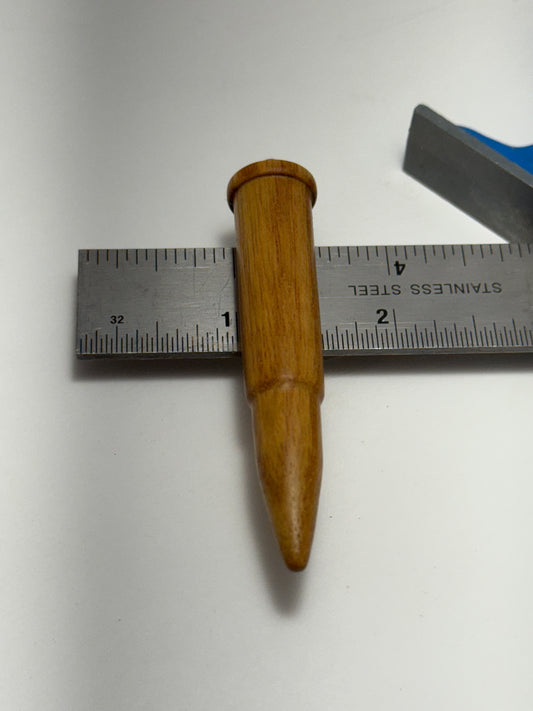 Canarywood Bullet Pendant