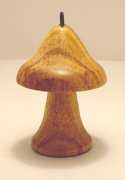 Canarywood Mushroom Pendant Lg