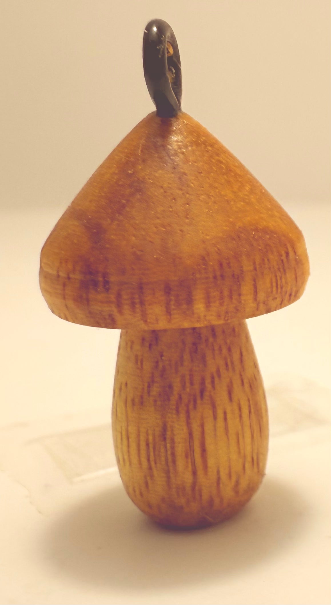 Canarywood Mushroom Pendant sm