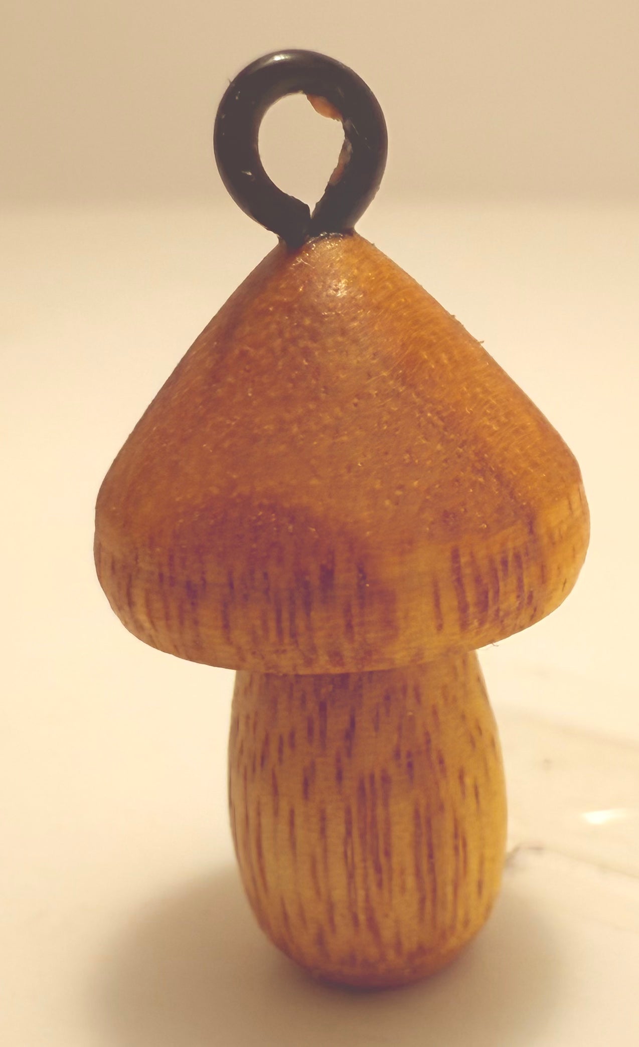 Canarywood Mushroom Pendant sm