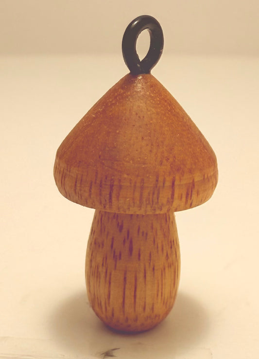 Canarywood Mushroom Pendant sm
