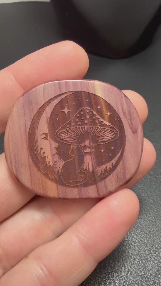 Aromatic Cedar Fidget Wood Mystical Mushroom 144